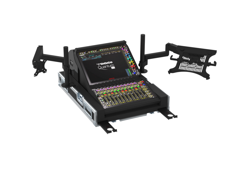 SANTOSOM MIXER Flight case PRO-3, DiGiCo Quantum 112