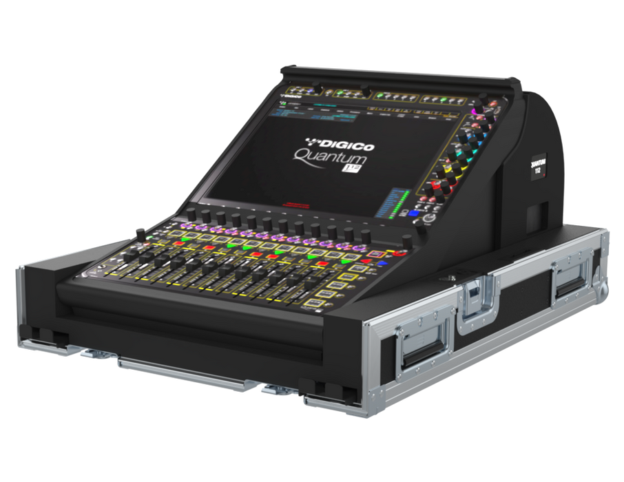 SANTOSOM MIXER Flight case PRO-3, DiGiCo Quantum 112