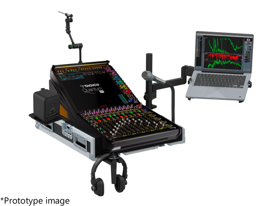 SANTOSOM MIXER Flight case PRO-3, DiGiCo Quantum 112