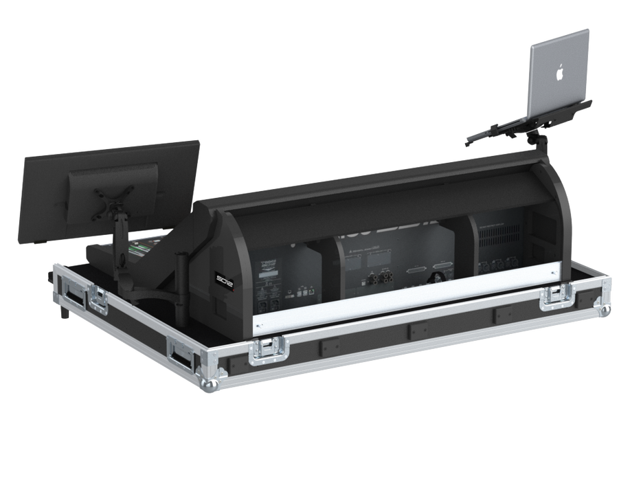 SANTOSOM MIXER Flight case PRO-32, DiGiCo SD12