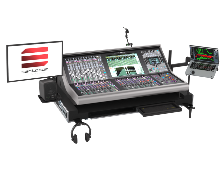 Santosom MIXER Flight case PRO-32, Solid State Logic L500 Plus