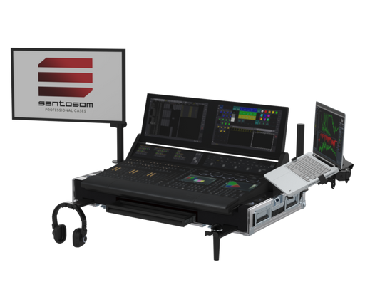 Santosom MIXER Flight case PRO-3A, GrandMA3 Light