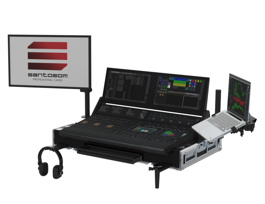 Santosom MIXER Flight case PRO-3A, GrandMA3 Light