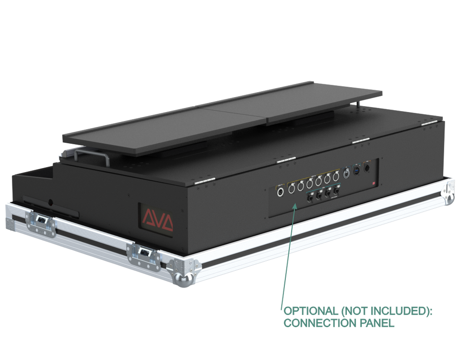 Santosom Lighting controller Flight case PRO-5, AVOLITES T3 & T3 Wing