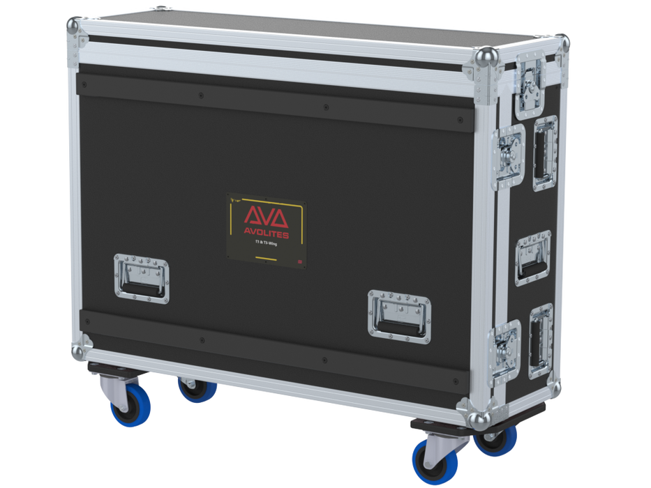 Santosom Lighting controller Flight case PRO-5, AVOLITES T3 & T3 Wing