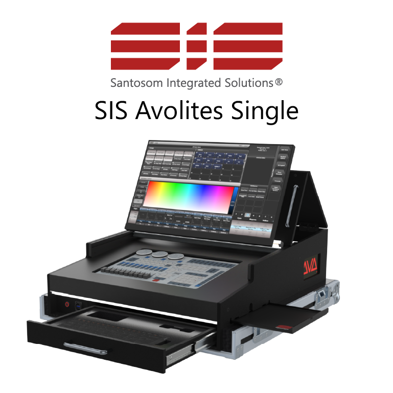 Santosom Integrated Solutions® (SIS) for Avolites Single, Avolites Titan Mobile