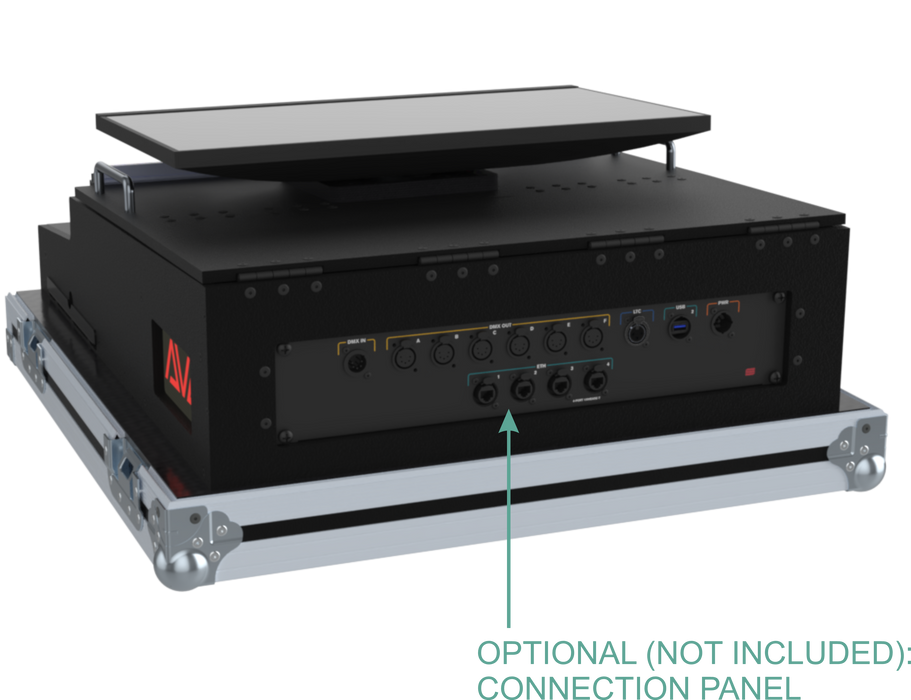 SANTOSOM Lighting controller Flight case PRO-5, Avolites Titan Mobile