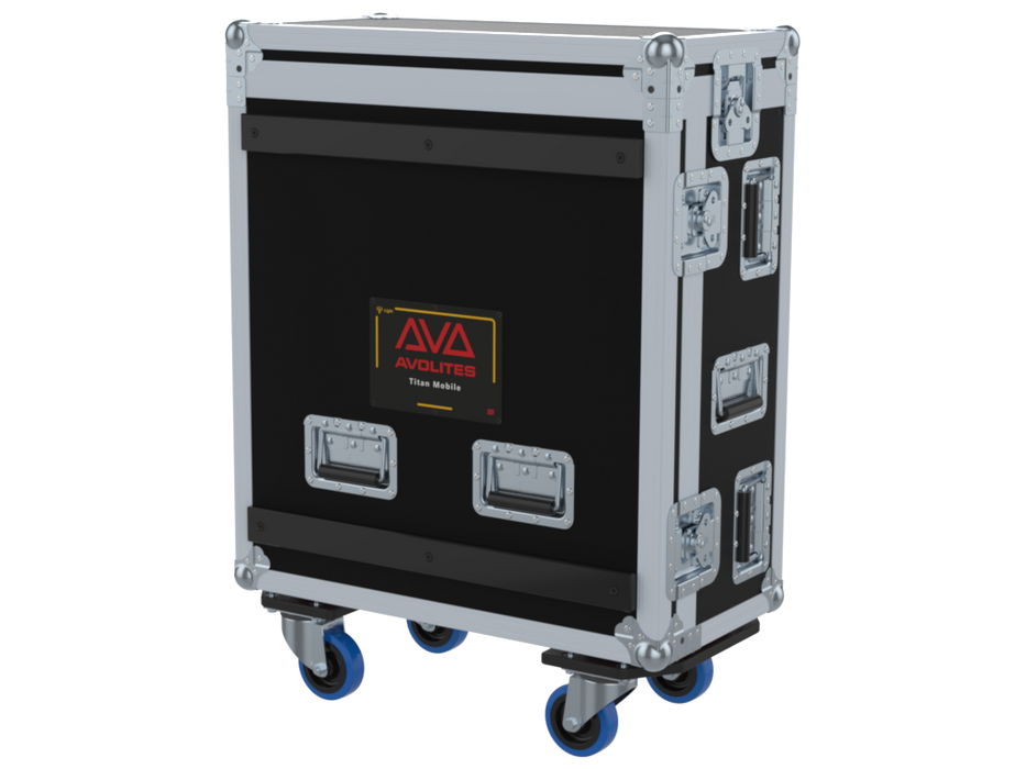 SANTOSOM Lighting controller Flight case PRO-5, Avolites Titan Mobile