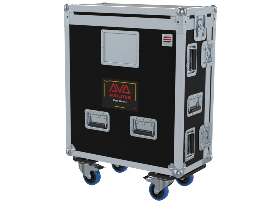 SANTOSOM Lighting controller Flight case PRO-5, Avolites Titan Mobile
