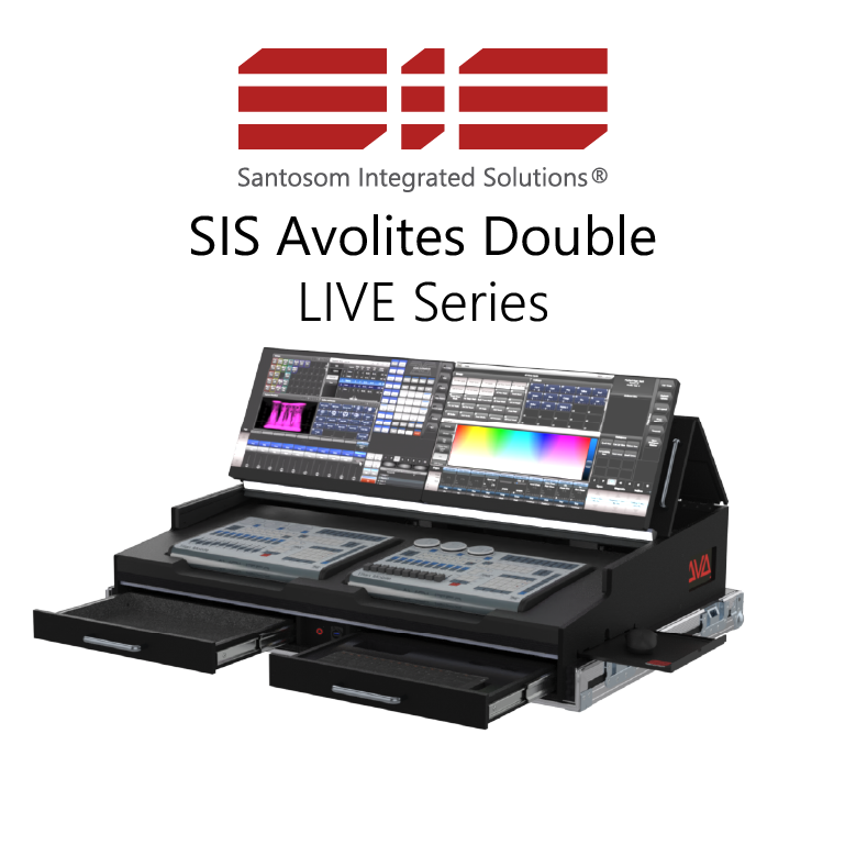 Santosom Integrated Solutions® (SIS) for LIVE Avolites Double, Avolites Titan Mobile & Wing