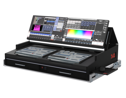 Santosom Lighting controller Flight case PRO-5, AVOLITES TITAN MOBILE & TITAN WING