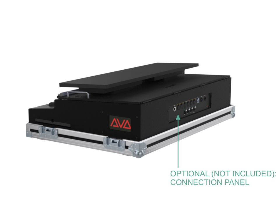 Santosom Lighting controller Flight case PRO-5, AVOLITES TITAN MOBILE & TITAN WING