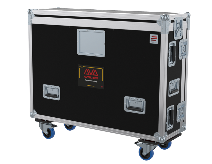 Santosom Lighting controller Flight case PRO-5, AVOLITES TITAN MOBILE & TITAN WING
