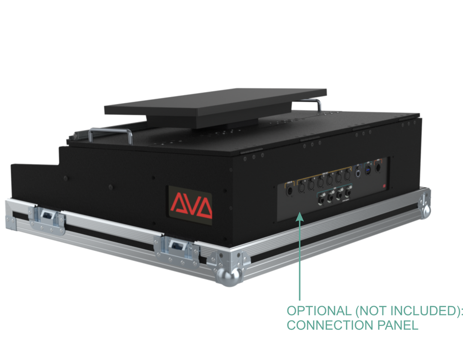 Santosom Lighting controller Flight case PRO-5, Avolites Tiger Touch II