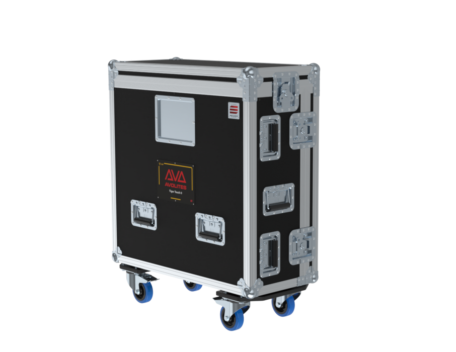 Santosom Lighting controller Flight case PRO-5, Avolites Tiger Touch II