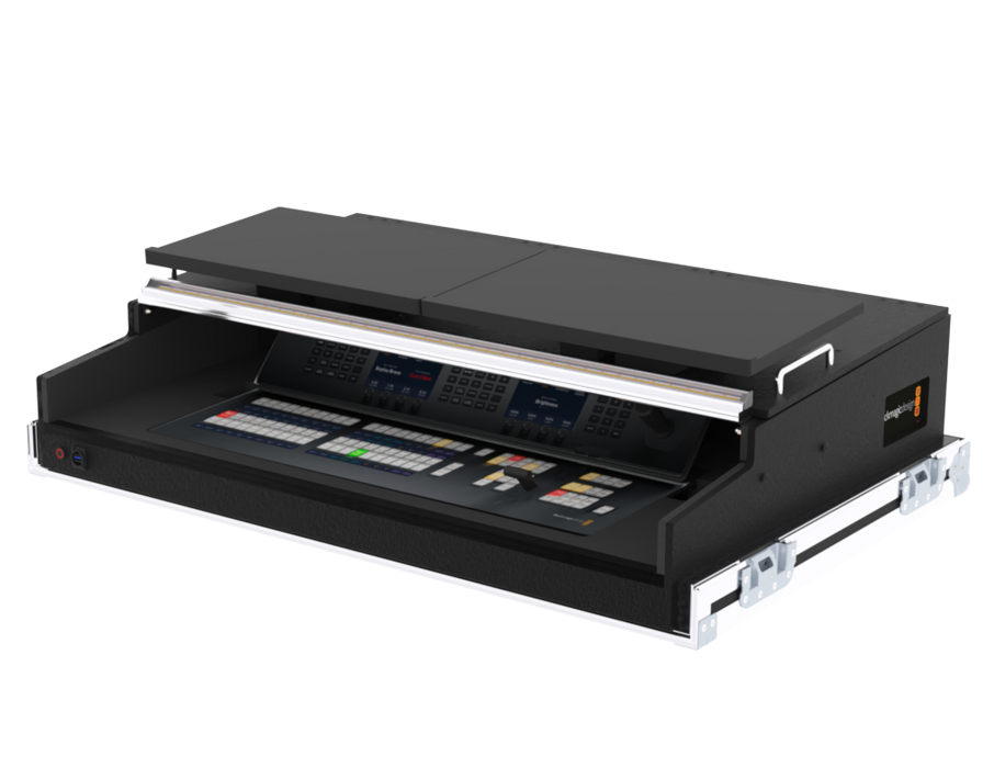 Santosom Lighting controller Flight case PRO-5, Blackmagic ATEM 1 M/E Advanced Panel 20