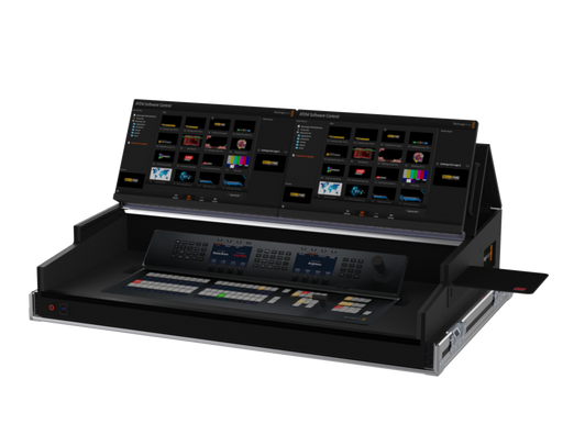 Santosom Lighting controller Flight case PRO-5, Blackmagic ATEM 1 M/E Advanced Panel 20