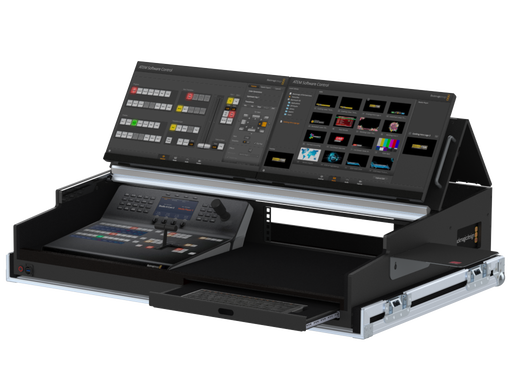 Santosom Lighting controller Flight case PRO-5, Blackmagic ATEM 1 M/E Advanced Panel 10