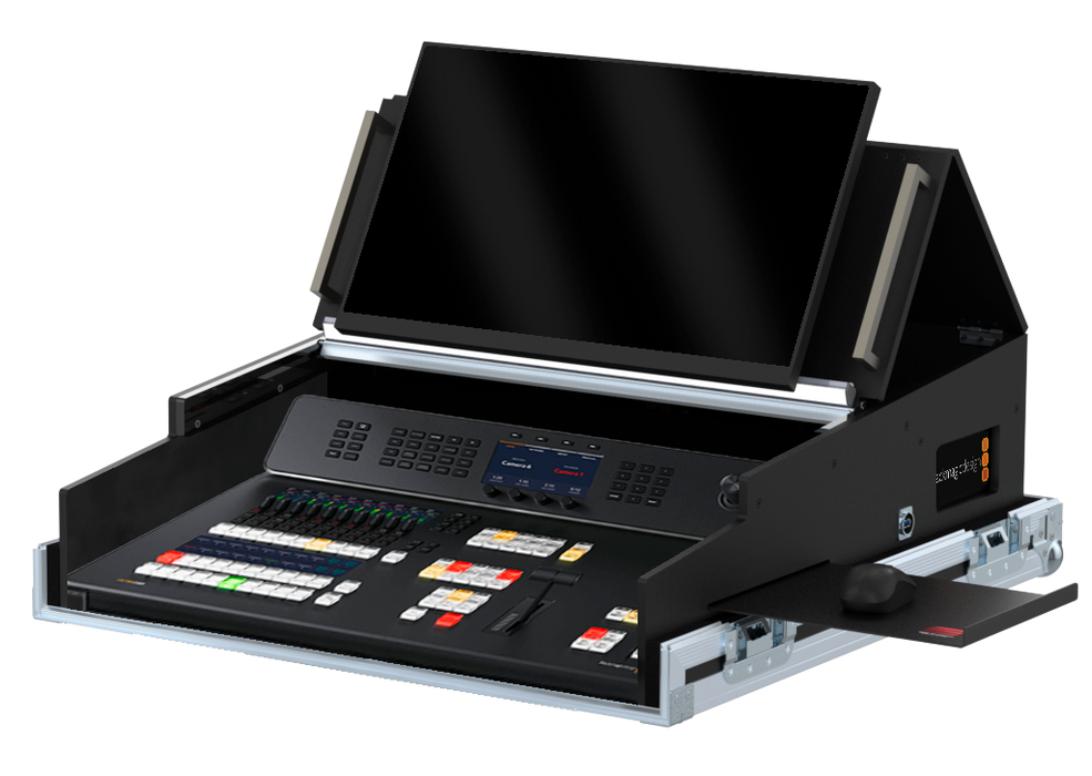 SANTOSOM Broadcast Flight case PRO-5, Blackmagic ATEM Television Studio