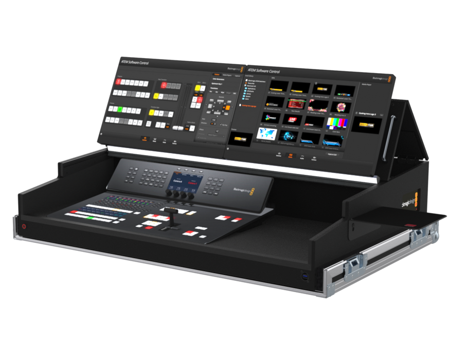 SANTOSOM Flight case PRO-5, Blackmagic ATEM Television Studio