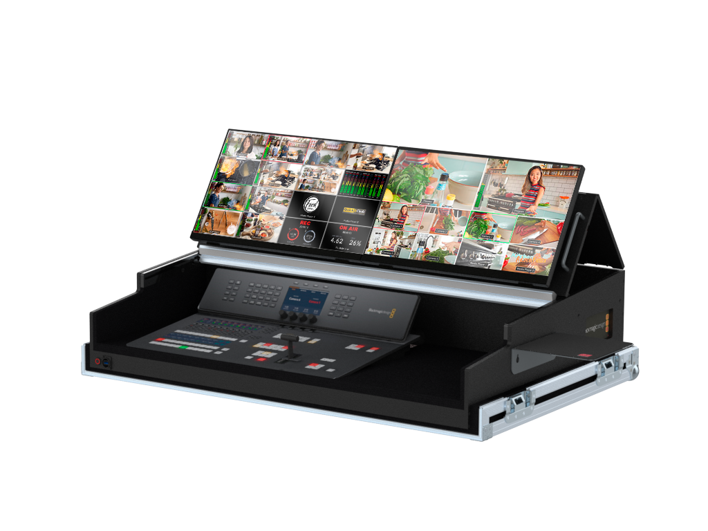 SANTOSOM Flight case PRO-5, Blackmagic ATEM Television Studio