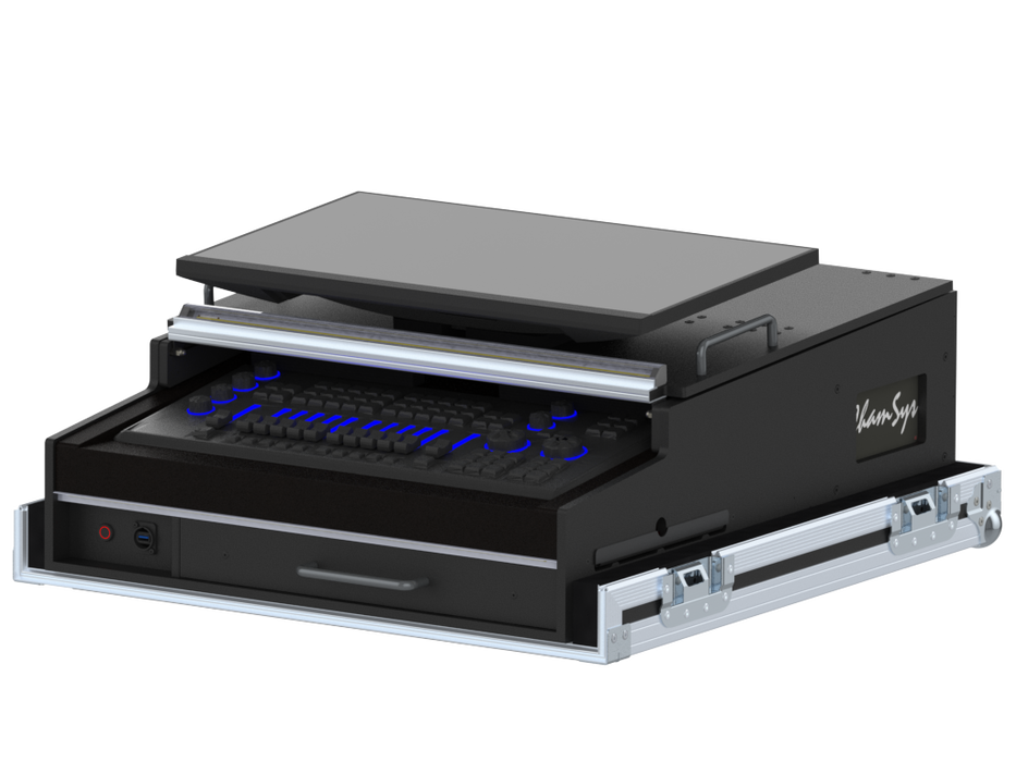 Santosom Lighting controller Flight case PRO-5, Chamsys MagicQ Compact Connect