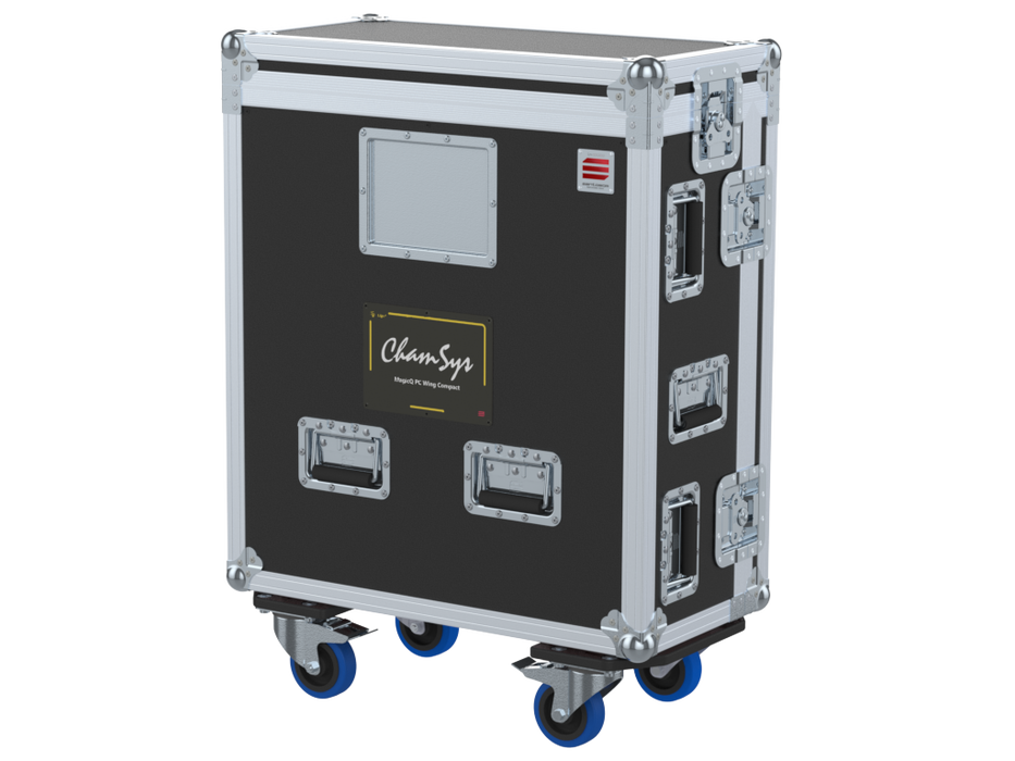 Santosom Lighting controller Flight case PRO-5, Chamsys MagicQ PC Wing Compact