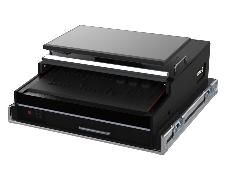 Santosom Lighting controller Flight case PRO-5, Chroma-Q VISTA EX