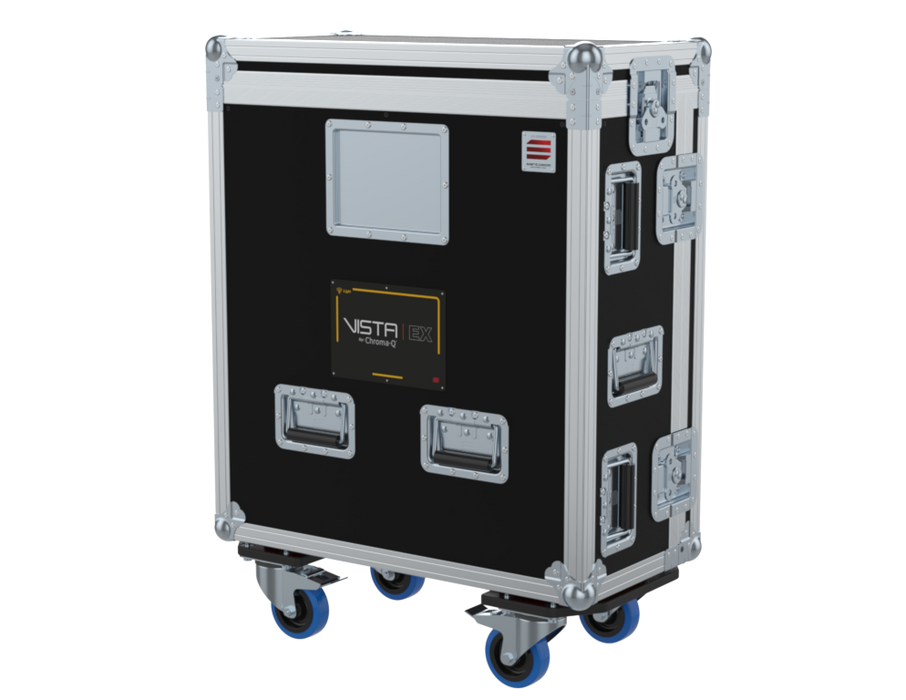Santosom Lighting controller Flight case PRO-5, Chroma-Q VISTA EX