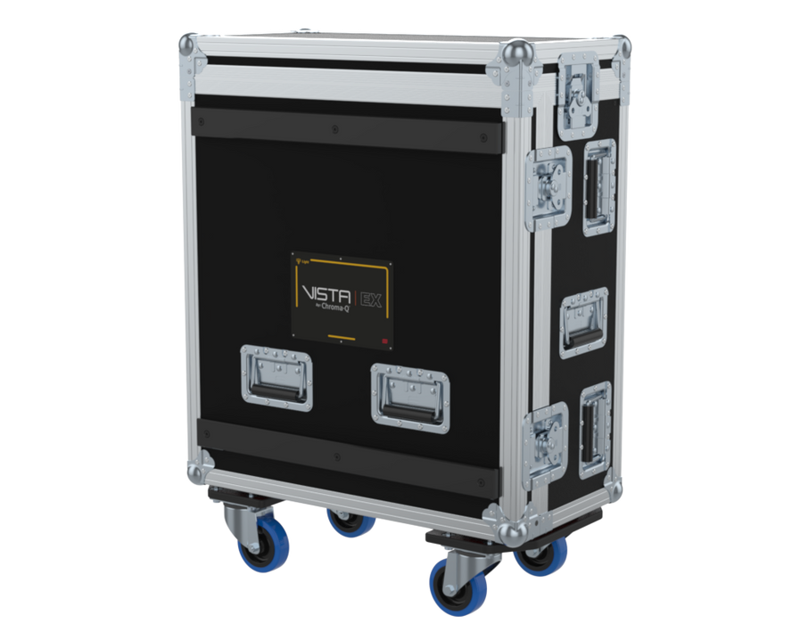 Santosom Lighting controller Flight case PRO-5, Chroma-Q VISTA EX