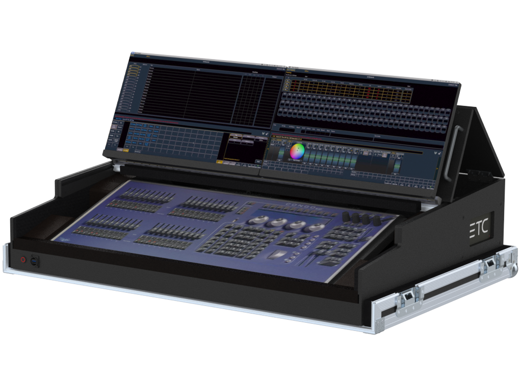 Santosom Lighting controller Flight Case PRO, ETC Congo Kid — Santosom ...