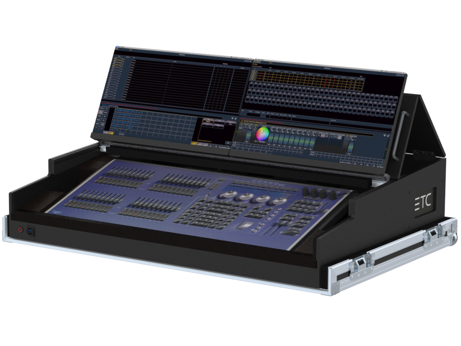 Santosom Lighting controller Flight Case PRO, ETC Congo Kid