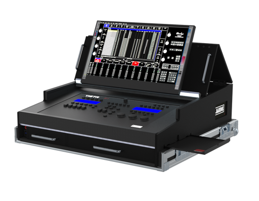Santosom Lighting controller Flight case PRO, JANDS VISTA S1