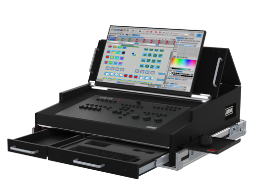 Santosom Lighting controller Flight case PRO, JANDS VISTA S1