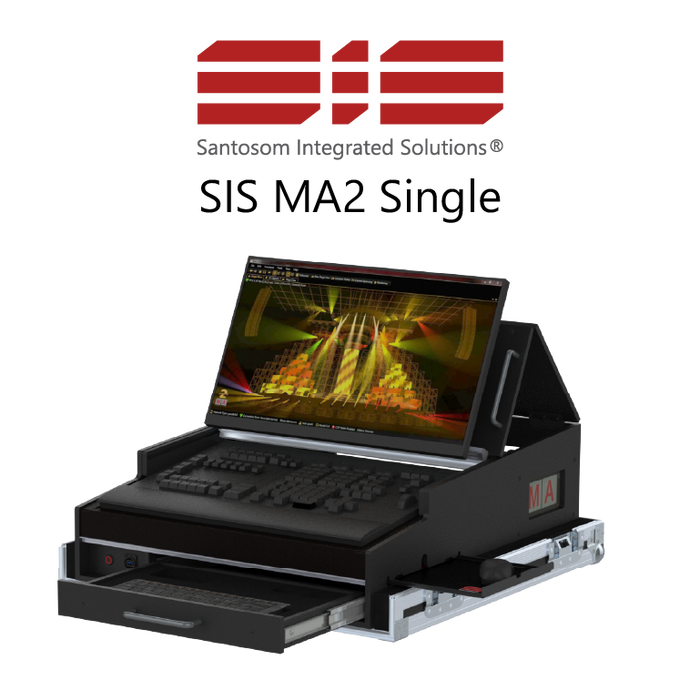 Santosom Integrated Solutions® (SIS) for MA2 Single, GrandMA2 OnPc Command Wing