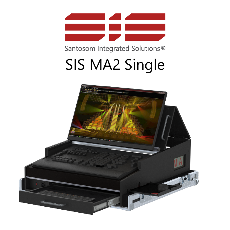 Santosom Integrated Solutions® (SIS) for MA2 Single, GrandMA2 OnPc Command Wing