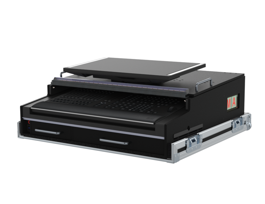 SANTOSOM Lighting controller Flight case PRO-5, MA3 OnPC Command Wing / XT