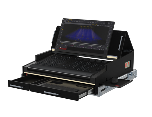 SANTOSOM Lighting controller Flight case PRO-5, MA3 OnPC Command Wing / XT