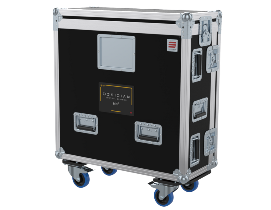 Santosom Lighting controller Flight case PRO-5, Obsidian Control NX1