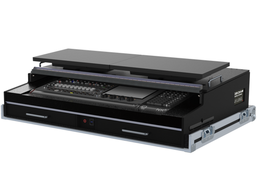 SANTOSOM Lighting controller Flight case PRO-5, Obsidian Control NX1+ NXK