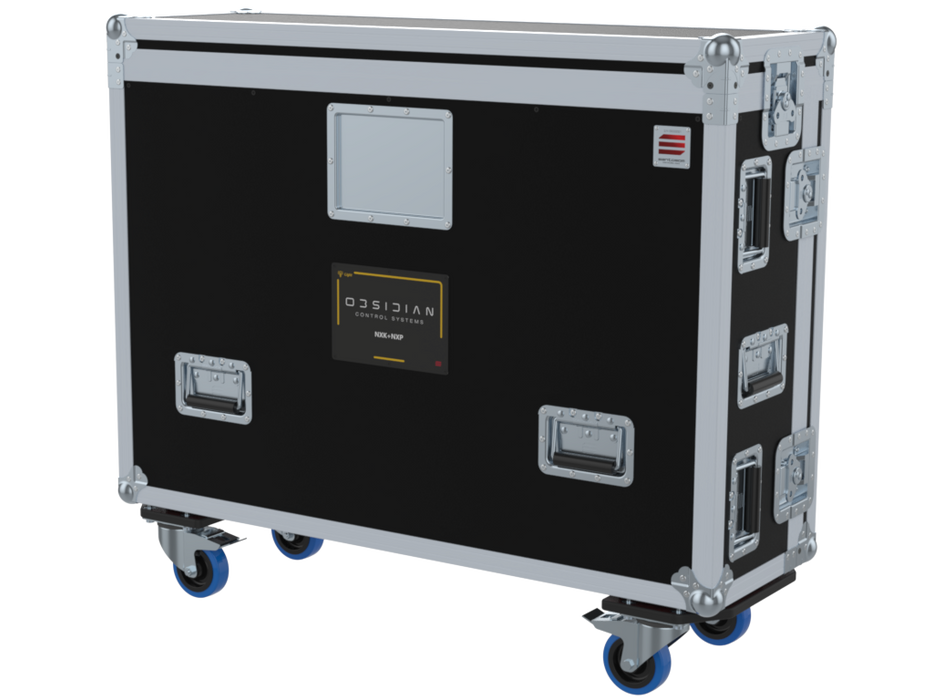 SANTOSOM Lighting controller Flight case PRO-5, Obsidian Control NX1+ NXK