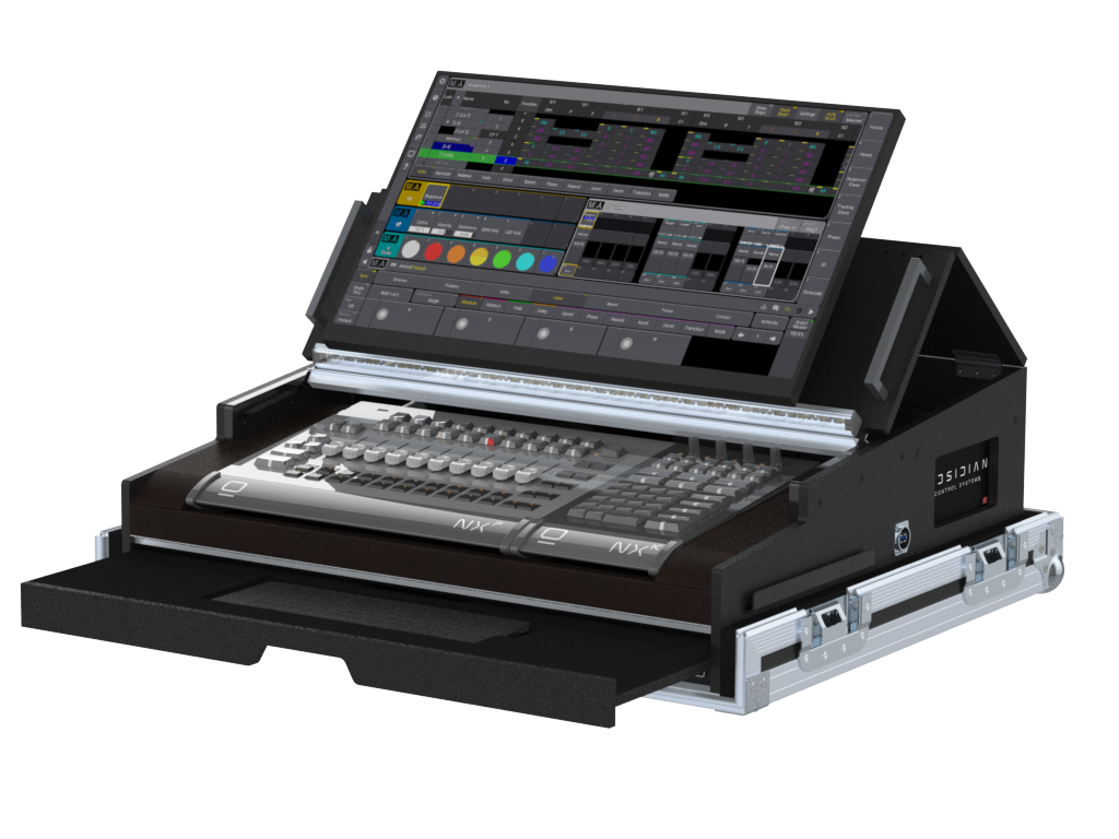 Santosom Lighting controller Flight case PRO-5, Obsidian Control NXK+N ...