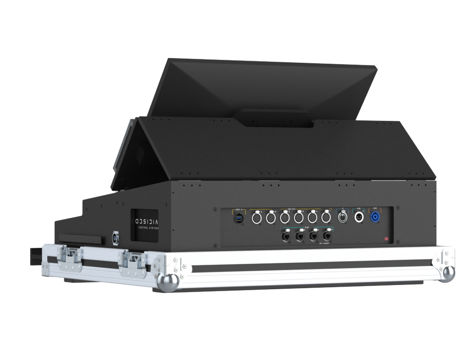 Santosom Lighting controller Flight case PRO-5, Obsidian Control NXK+NXP