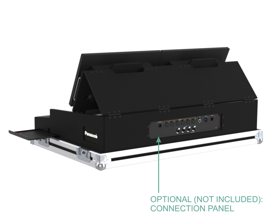 SANTOSOM Flight case PRO-5, Panasonic AW RP 60