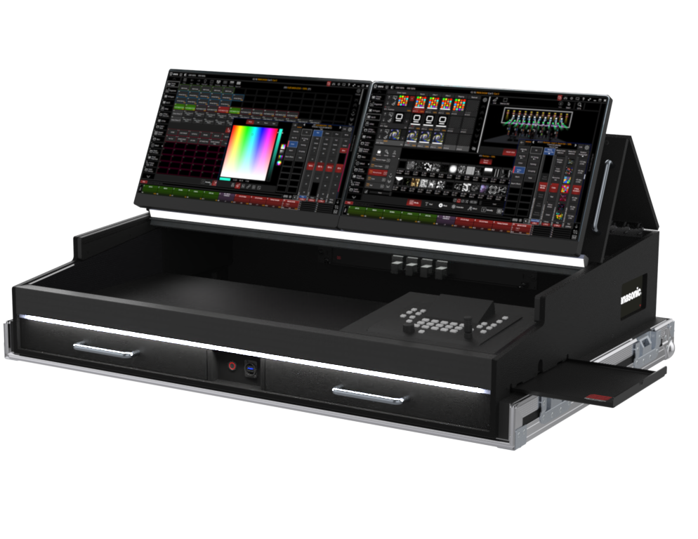 SANTOSOM Flight case PRO-5, Panasonic AW RP 60