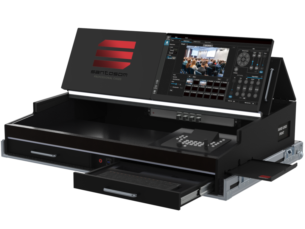 SANTOSOM Flight case PRO-5, Panasonic AW RP 60