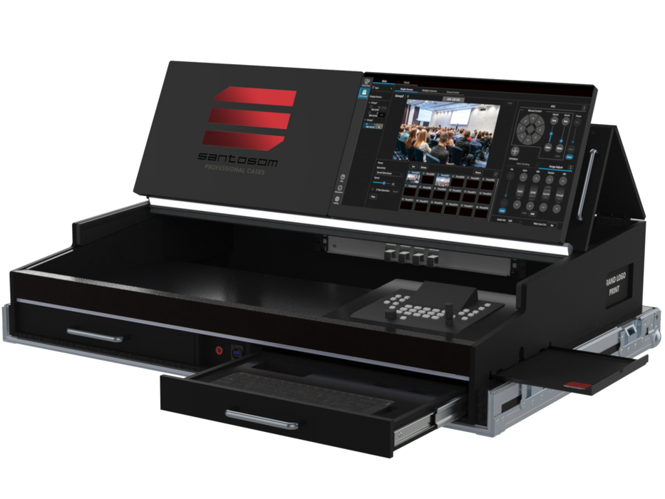 SANTOSOM Flight case PRO-5, Panasonic AW RP 60