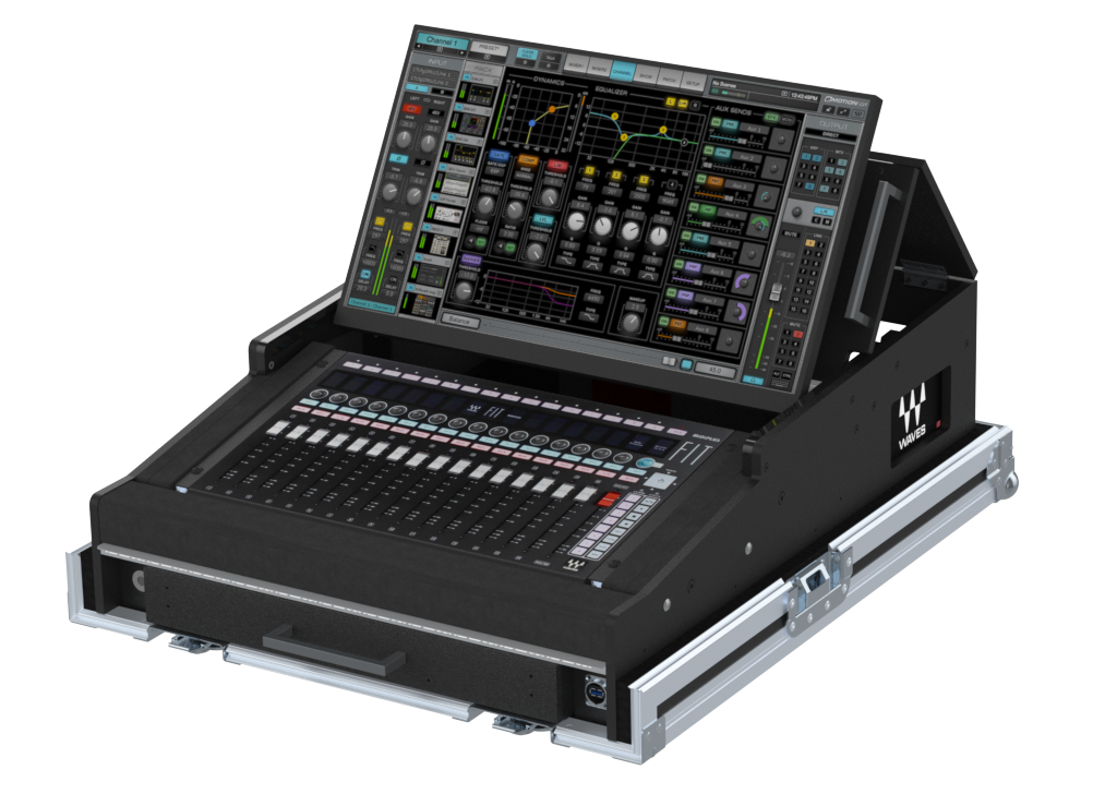 SANTOSOM CONTROLLER Flight case PRO-5, WAVES FIT eMotion LV1 + 1x24"