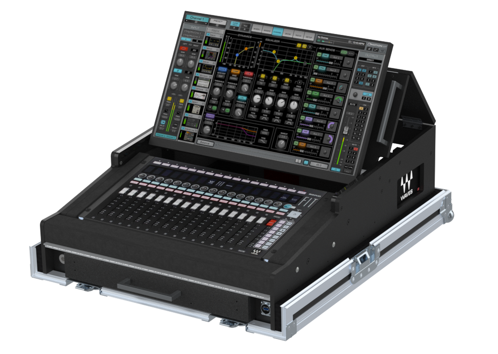 SANTOSOM CONTROLLER Flight case PRO-5, WAVES FIT eMotion LV1 + 1x24"