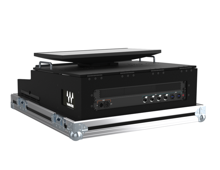SANTOSOM CONTROLLER Flight case PRO-5, Waves eMotion LV1 (2x24")